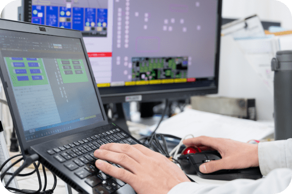 タッチパネル画面の作成